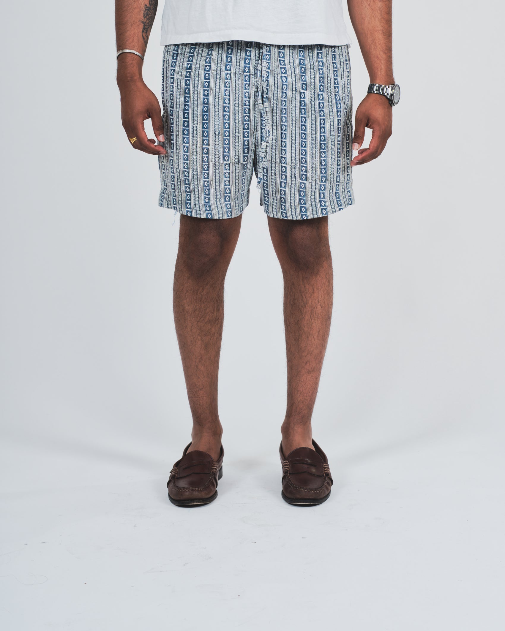 Unisex Hand Block Shorts